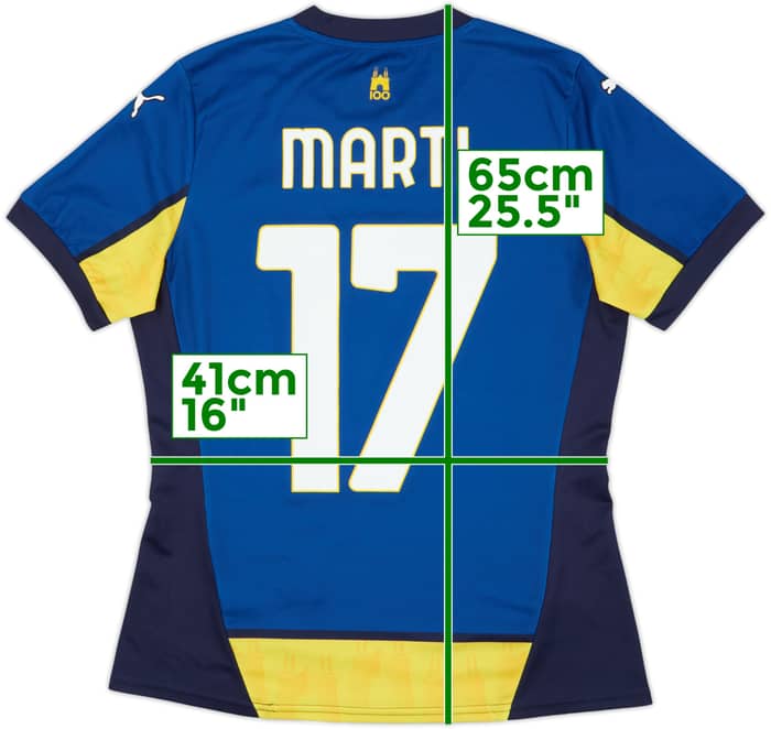 Camiseta de local del Parma Esports 2024-25 Marti #17 - 5/10 - (M)