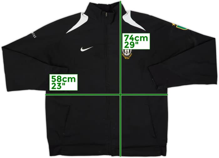 2005-06 Juventus Nike Centenary Track Jacket - 8/10 - (L)