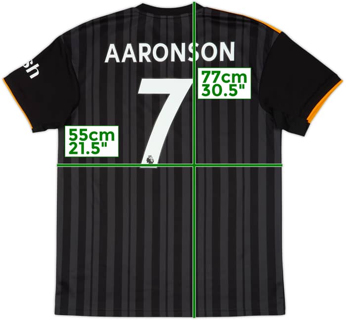 2022-23 Leeds Third Shirt Aaronson #7 - 10/10 - (L)