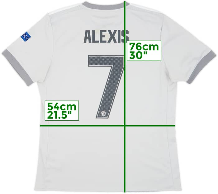 2017-18 Manchester United Third Shirt Alexis #7 - 7/10 - (L)