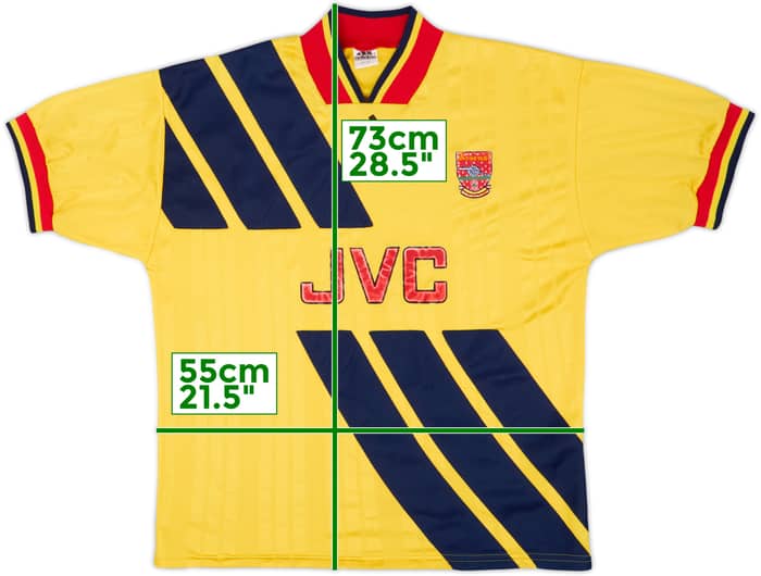 1993-94 Arsenal Away Shirt - 5/10 - (M)