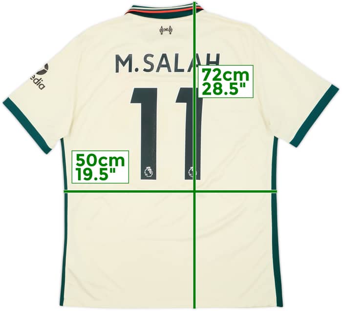 2021-22 Liverpool Away Shirt M.Salah #11 - 6/10 - (L)