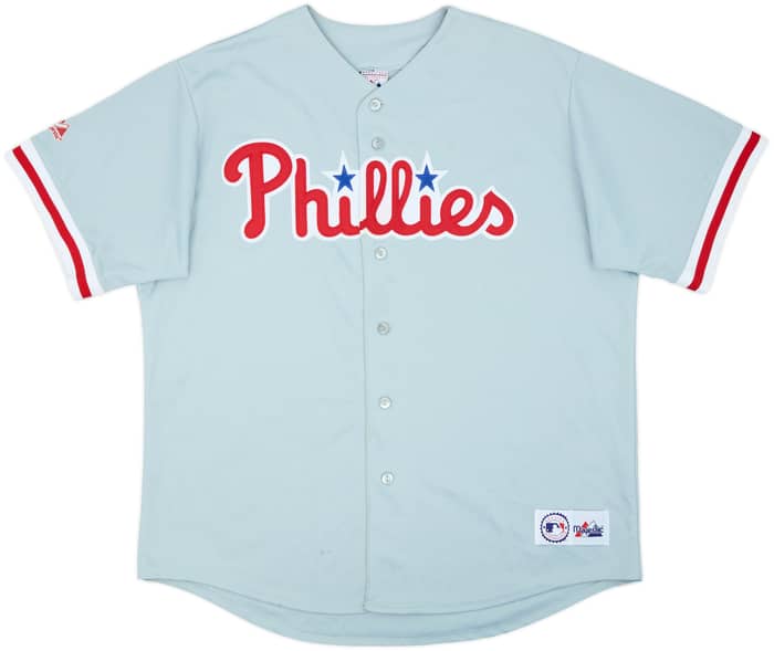 2003-08 Philadelphia Phillies Majestic Away Jersey - 6/10 - (XXL)
