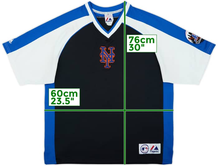 2000s New York Mets Majestic Training Tee - 7/10 - (XL)