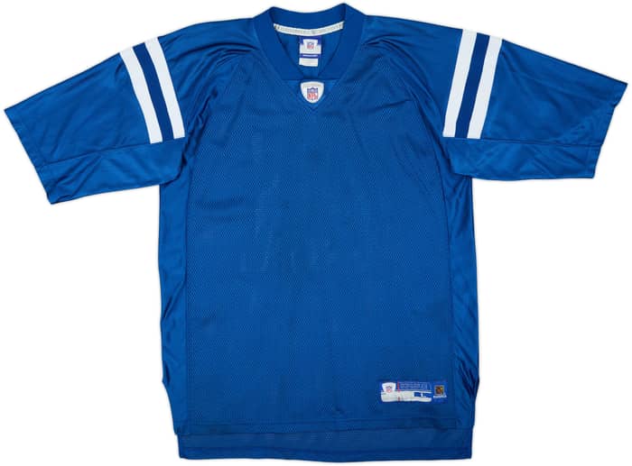 2005-06 Indianapolis Colts Sanders #21 Reebok On Field Home Jersey - 4/10 - (L)