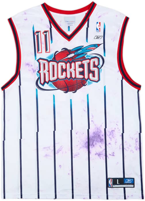 2002-03 Houston Rockets Yao #11 Reebok Home Jersey - 3/10 - (L)