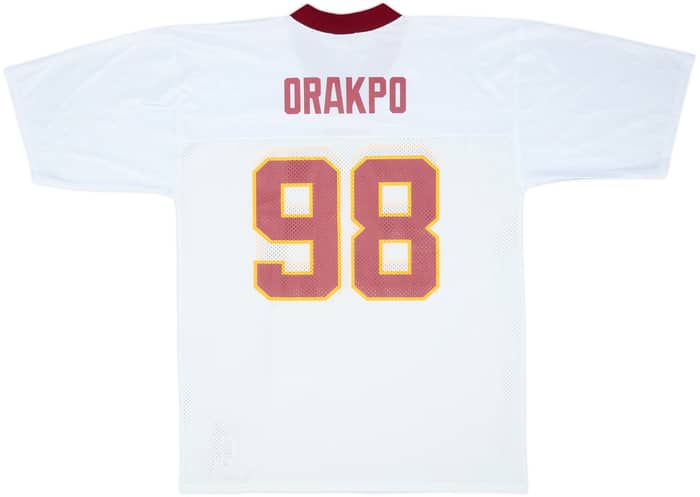 2009-11 Washington Redskins Orakpo #98 Reebok Replica Away Jersey - 7/10 - (L)