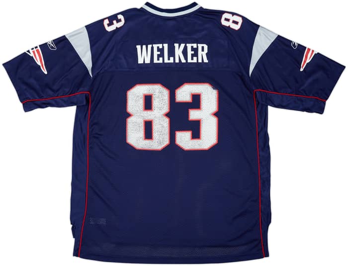 2007 New England Patriots Welker #83 Reebok On Field Home Jersey - 5/10 - (XXL)