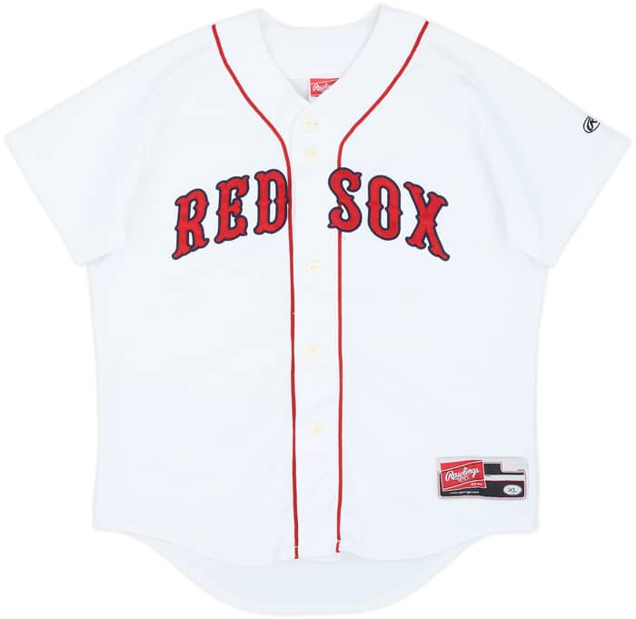 1981-85 Boston Red Sox Miller #3 Rawlings Home Jersey - 8/10 - (15-16 Years)