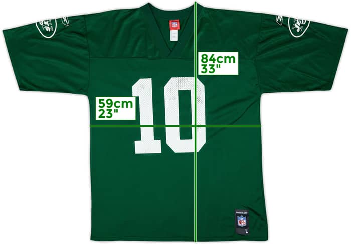 2005-06 New York Jets Pennington #10 NFL Replica Home Jersey - 8/10 - (L)