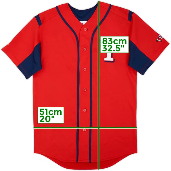 2011 Texas Rangers Guerrero #27 Majestic Jersey - 9/10 - (M)