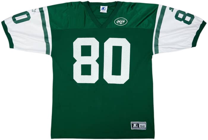 1998 New York Jets Chrebet #80 Starter Home Jersey - 6/10 - (XL)