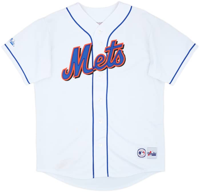 2003-08 New York Mets Majestic Home Jersey - 5/10 - (L)