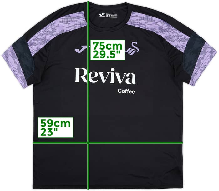 2024-25 Swansea Joma Training Shirt - 10/10 - (XXL)