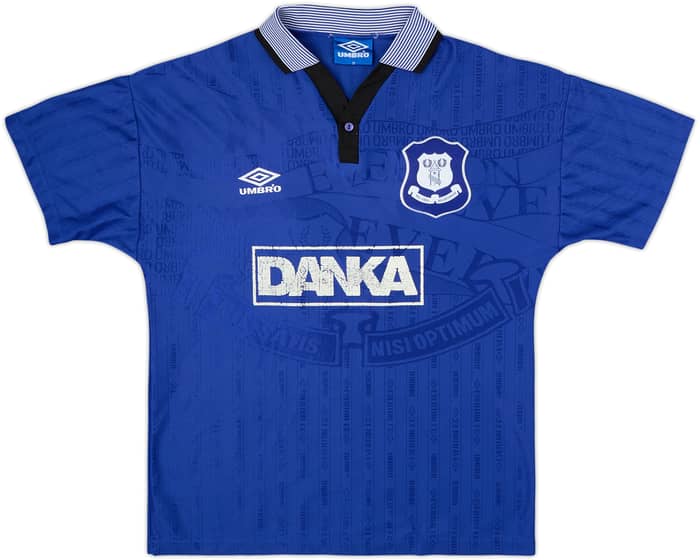 1995-97 Everton Home Shirt Ferguson #9 - 5/10 - (M)