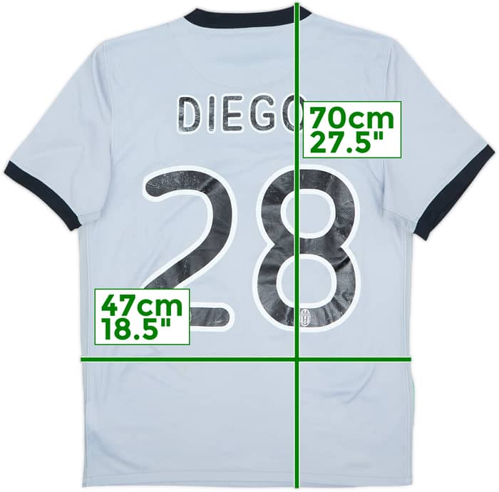 2009-10 Juventus Away Shirt Diego #28 - 6/10 - (S)
