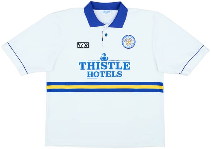 1993-95 Leeds United Camiseta de Local Yeboah #21 - 6/10 - (XL)