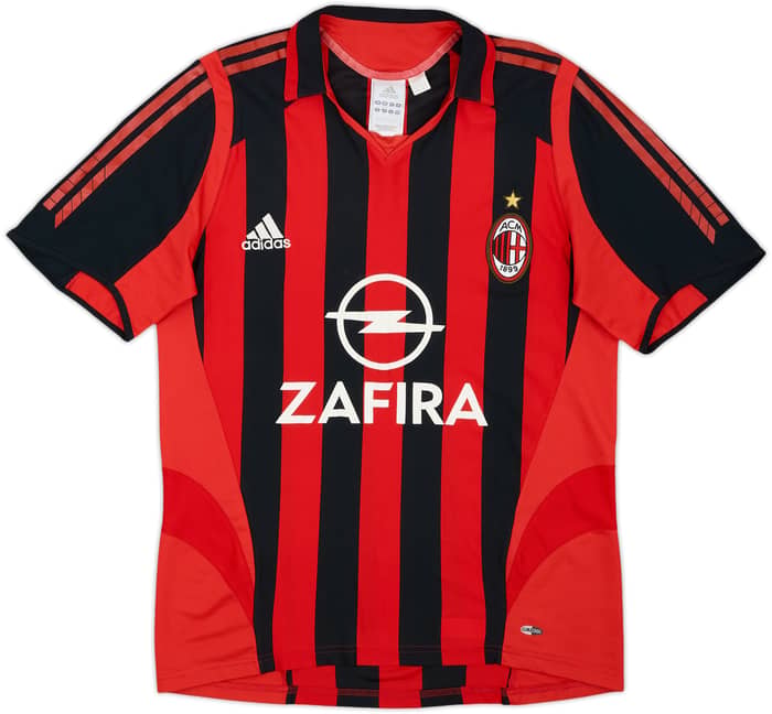 2005-06 AC Milan Home Shirt Nesta #13 - 5/10 - (S)