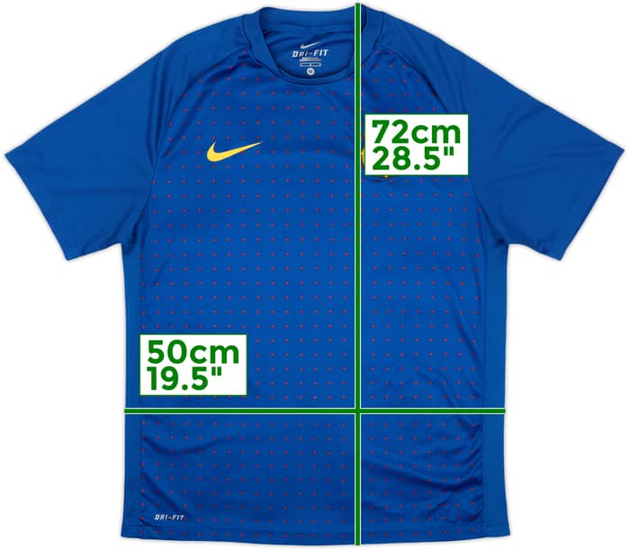 2011-12 Barcelona Nike Training Shirt - 8/10 - (M)