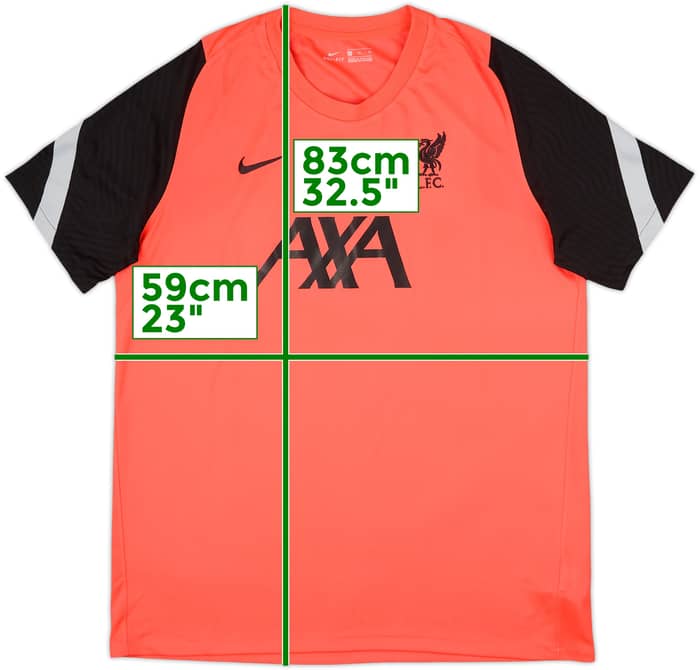 Camiseta de entrenamiento Nike del Liverpool 2020-21 - 10/10 - (XL)