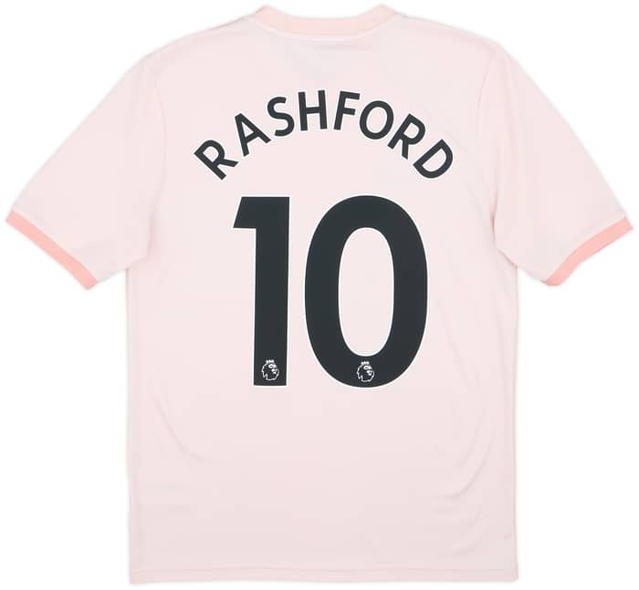 2018-19 Manchester United Away Shirt Rashford #10 - 7/10 - (15-16 Years)