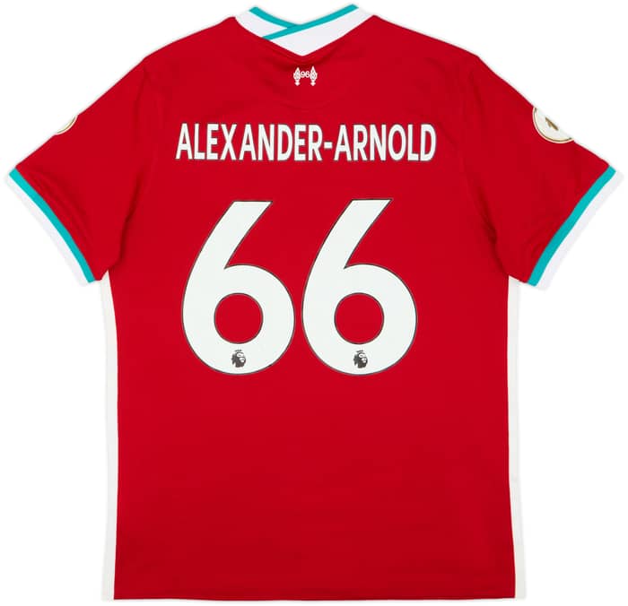 2020-21 Liverpool Home Shirt Alexander-Arnold #66 - 7/10 - (L)