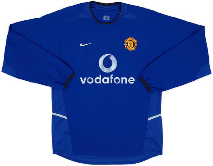 2002-03 Manchester United Troisième Maillot Manches longues Beckham #7 - 6/10 - (M)