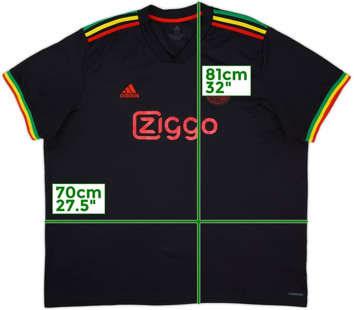 2021-22 Ajax Third Shirt - 6/10 - (3XL)