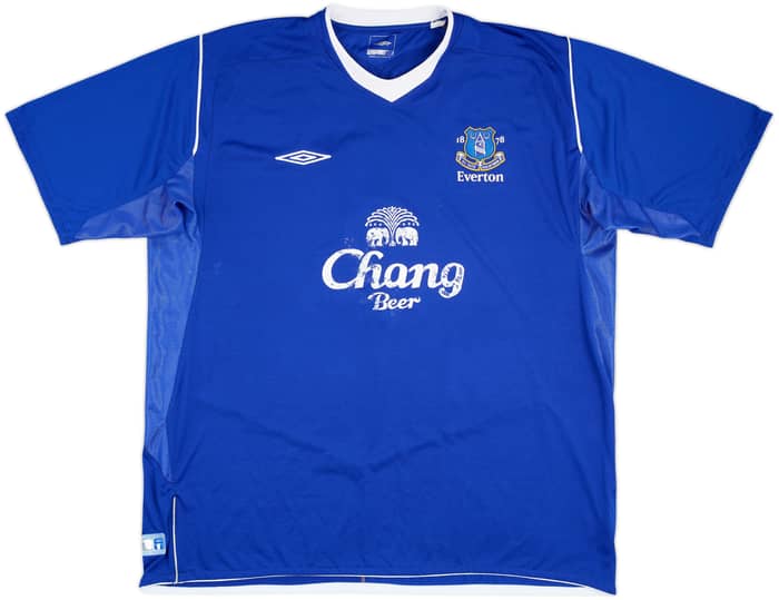 2004-05 Everton Home Shirt Beattie #8 - 5/10 - (3XL)