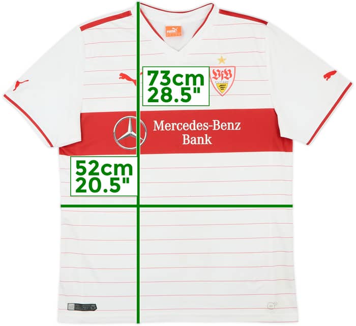 2013-14 Stuttgart Home Shirt - 6/10 - (L)