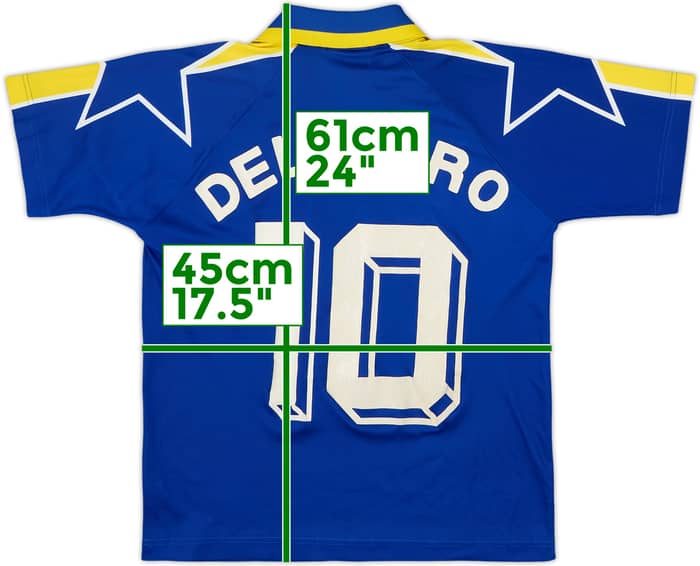 1997-98 Juventus Basic Third Shirt Del Piero #10 - 6/10 - (12-13 Years)