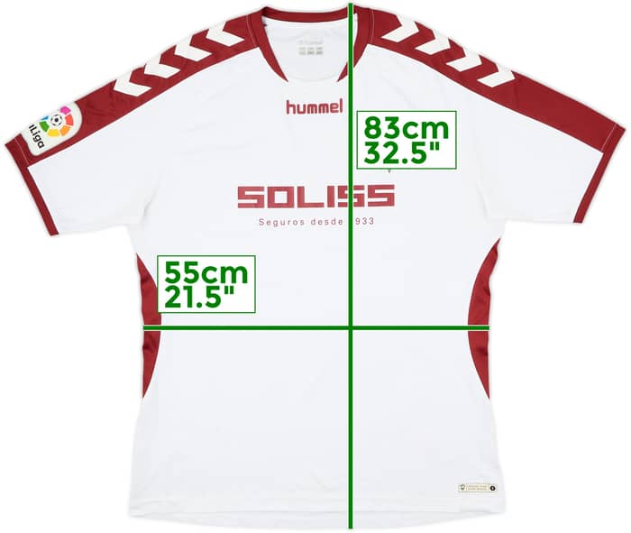 2018-19 Albacete Home Shirt - 8/10 - (XXL)
