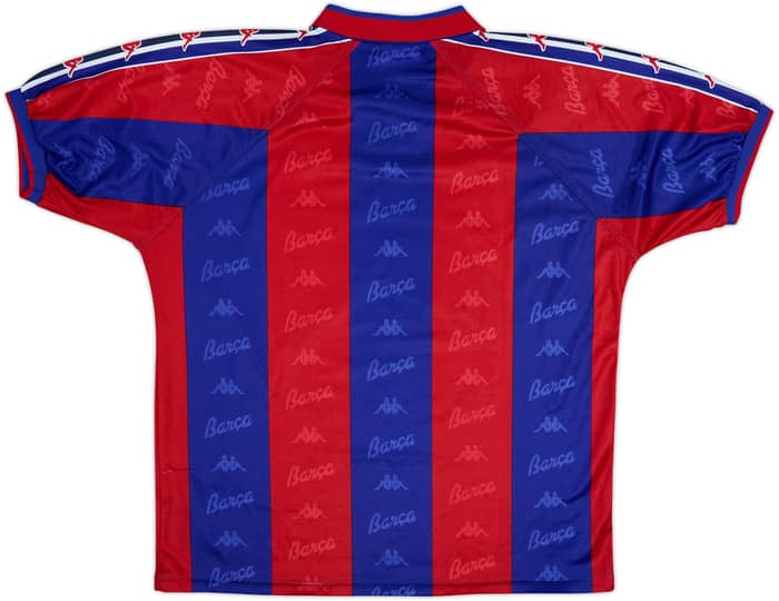 1995-97 Barcelona Home Shirt - 9/10 - (XXL)