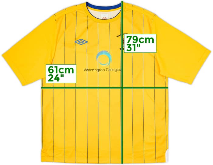 Camiseta de local de Warrington Town 2014-15 - 8/10 - (XL)