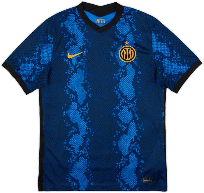2021-22 Inter Milan Home Shirt - 10/10 - (M)