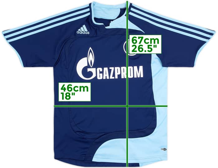 2007-08 Schalke Third Shirt - 6/10 - (13-14 Years)