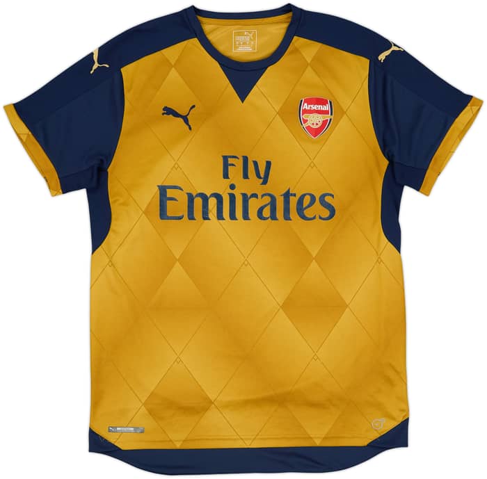 2015-16 Arsenal Away Shirt Arteta #8 - 6/10 - (L)
