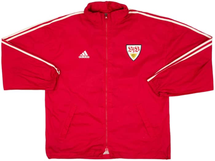 1999-00 Stuttgart adidas Hooded Rain Jacket - 5/10 - (L)