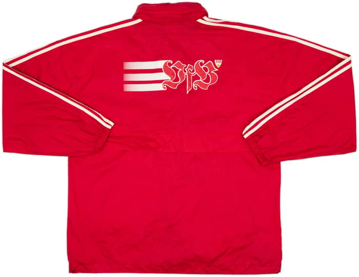 1999-00 Stuttgart adidas Hooded Rain Jacket - 5/10 - (L)