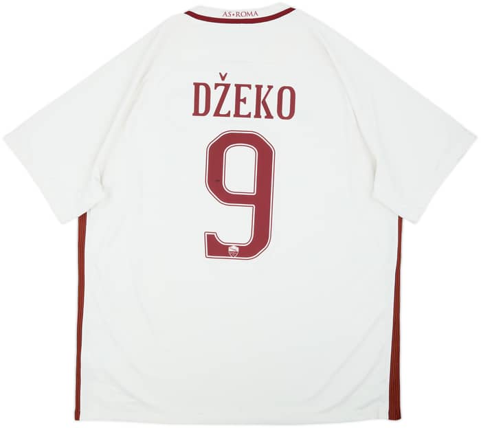 2016-17 Roma Away Shirt Dzeko #9 (XXL)