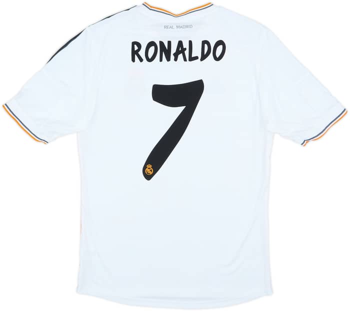 2013-14 Real Madrid Home Shirt Ronaldo #7 - 6/10 - (M)