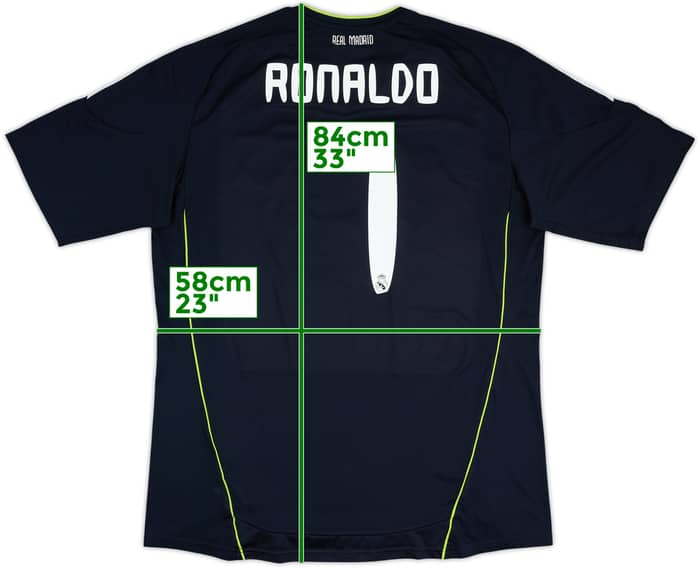 2010-11 Real Madrid Away Shirt Ronaldo #7 - 7/10 - (XXL)