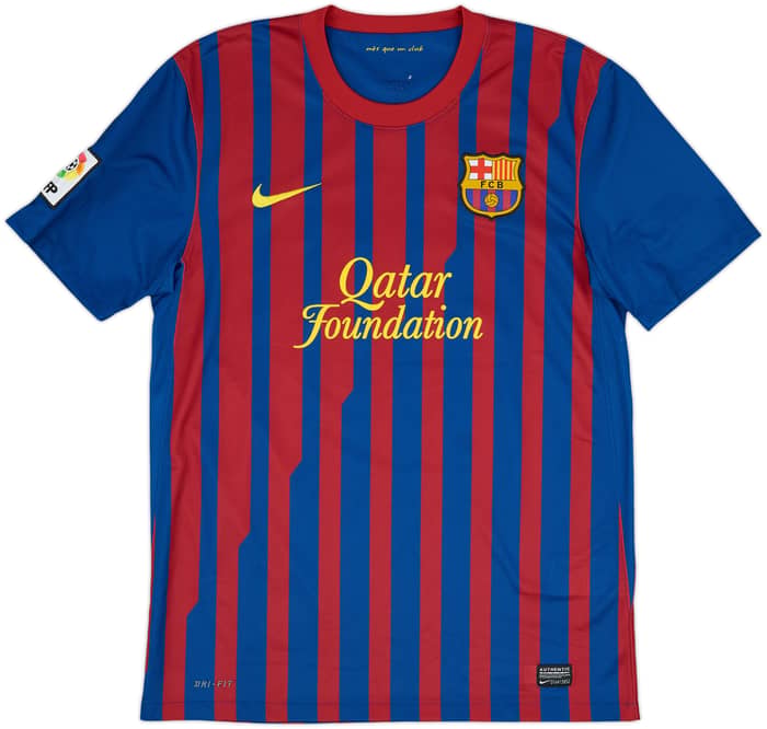 2011-12 Barcelona Home Shirt A.Iniesta #8 - 8/10 - (M)