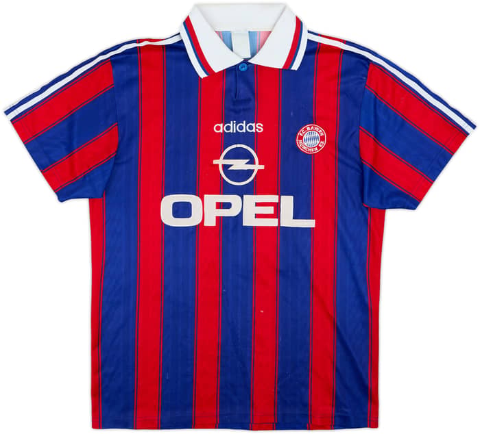 1995-97 Bayern Munich Home Shirt Scholl #7 - 6/10 - (S)