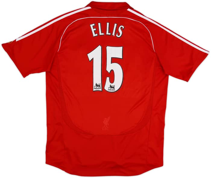 2006-08 Liverpool Home Shirt Ellis #15 - 5/10 - (XL)