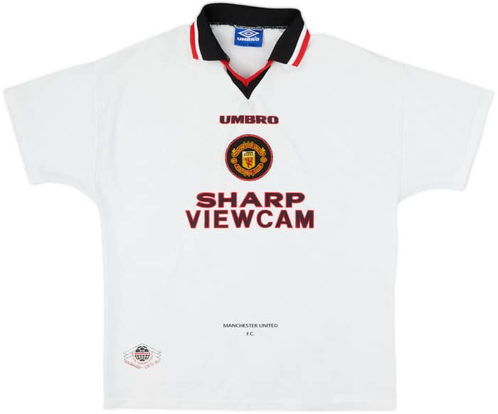 1996-97 Manchester United Away Shirt - 5/10 - (L)