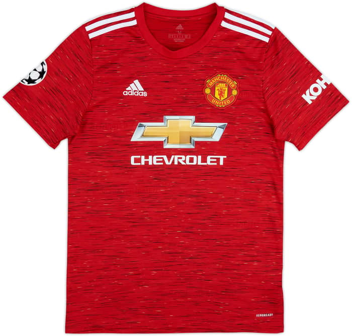 2020-21 Manchester United Home Shirt Martial #9 - 10/10 - (M)