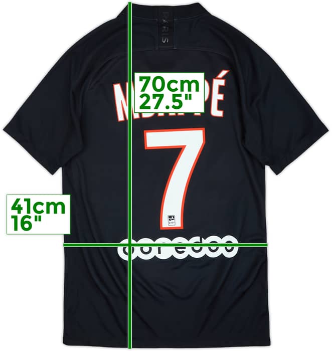 2019-20 Paris Saint-Germain Fourth Shirt Mbappe #7 - 7/10 - (XS)