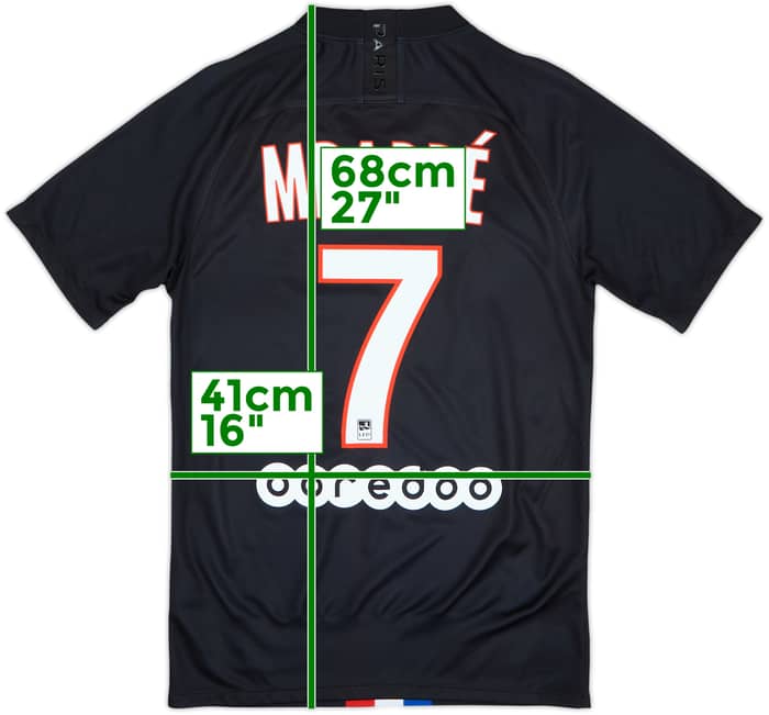 2019-20 Paris Saint-Germain Fourth Shirt Mbappe #7 - 7/10 - (XS)