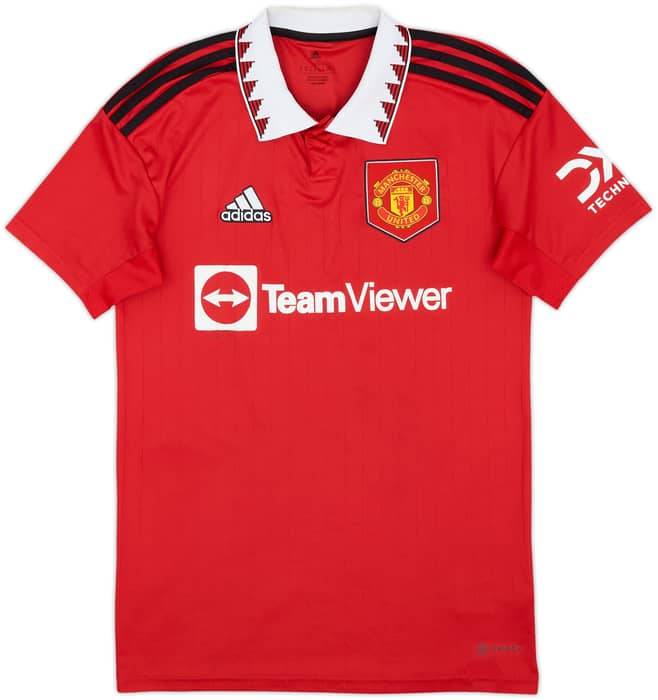 2022-23 Manchester United Home Shirt Ronaldo #7 - 6/10 - (XS)